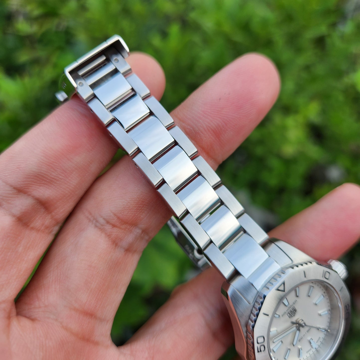Tag Heuer Ladies Aquaracer Professional White Mother of Pearl Dial 30mm
