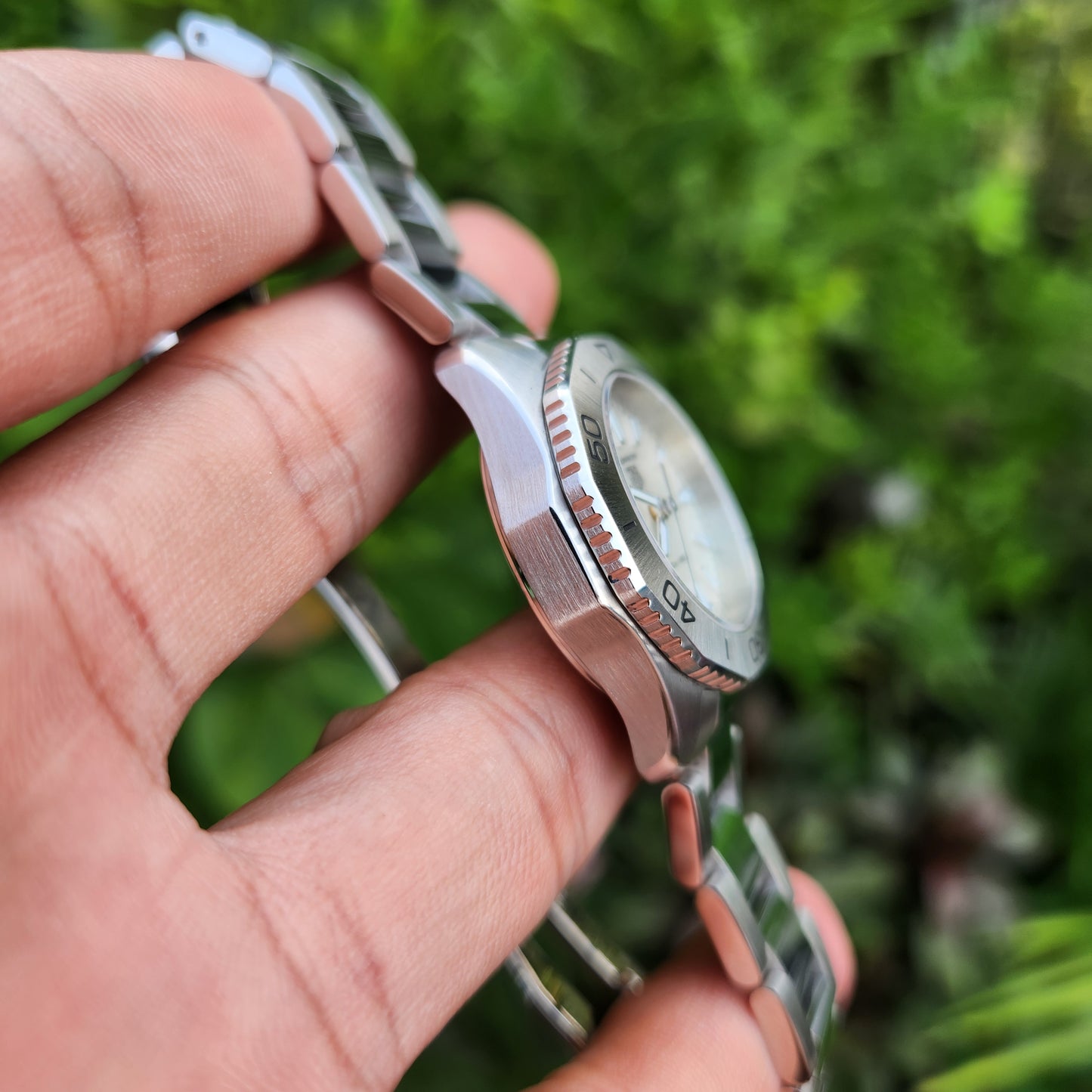 Tag Heuer Ladies Aquaracer Professional White Mother of Pearl Dial 30mm