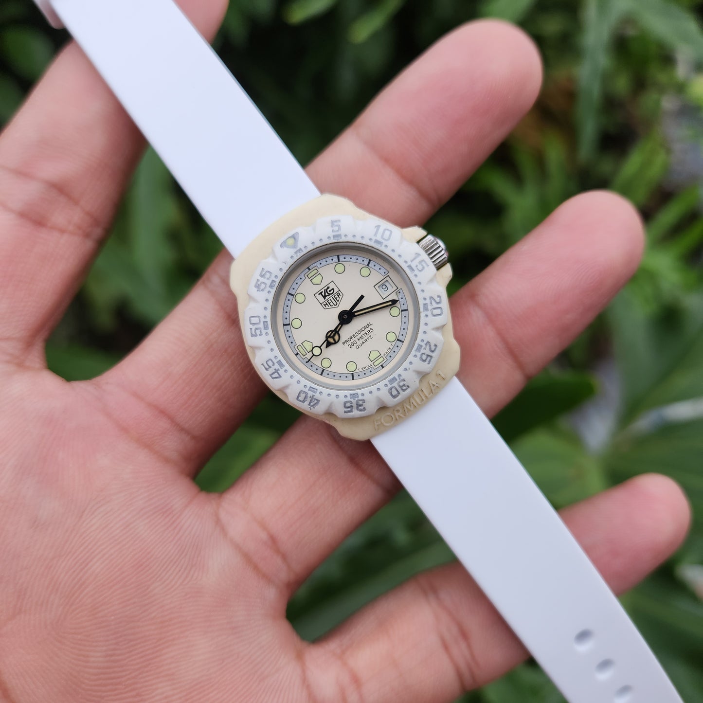 Tag Heuer Ladies Formula 1 Classic Rare White Dial