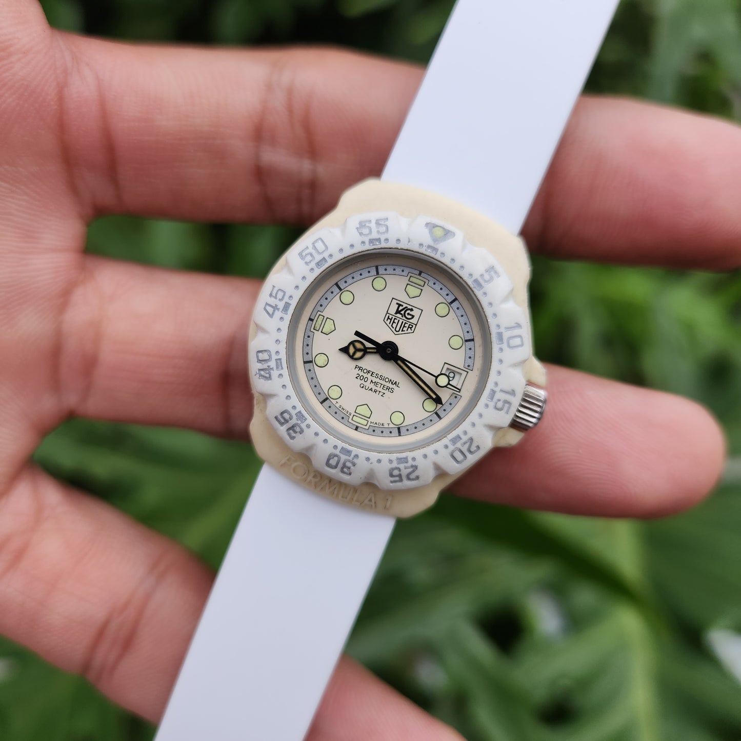 Tag Heuer Ladies Formula 1 Classic Rare White Dial
