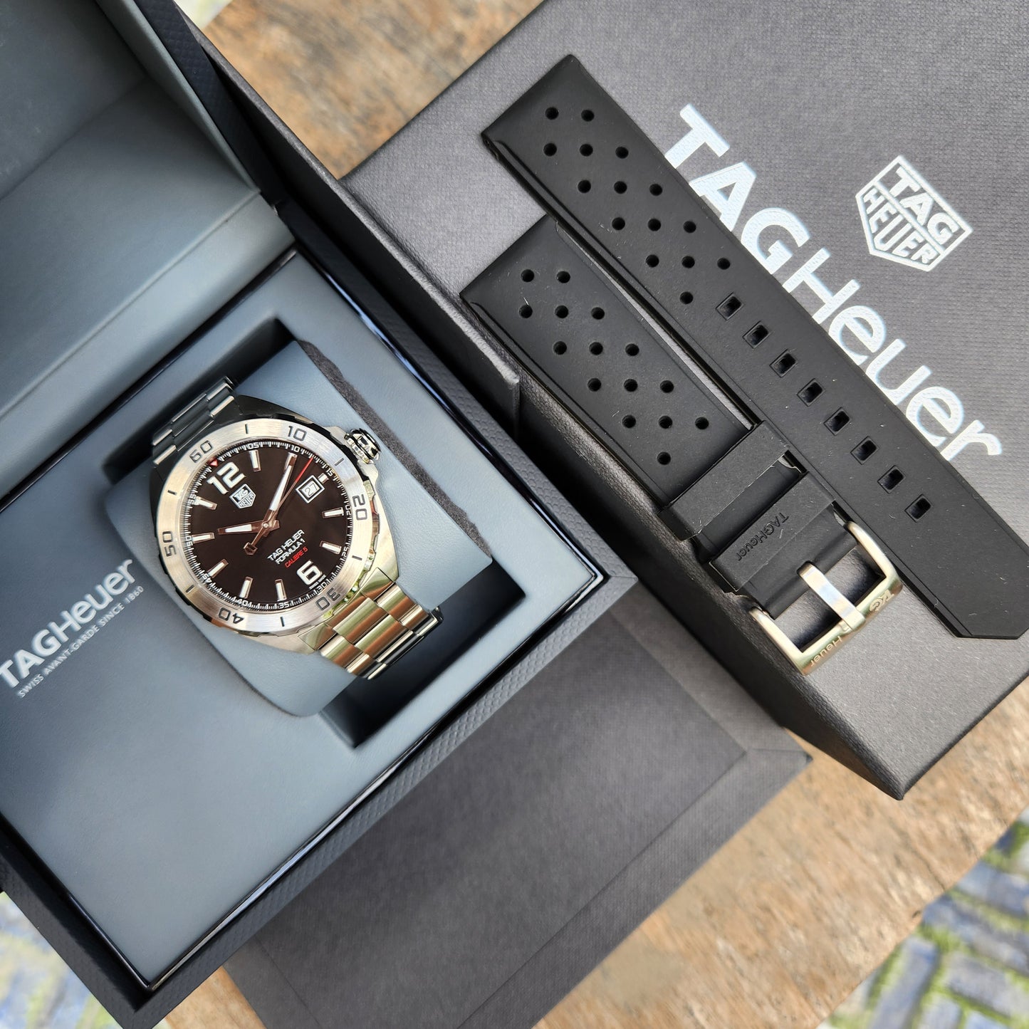 Tag Heuer F1 Calibre 5 Black Dial 41mm