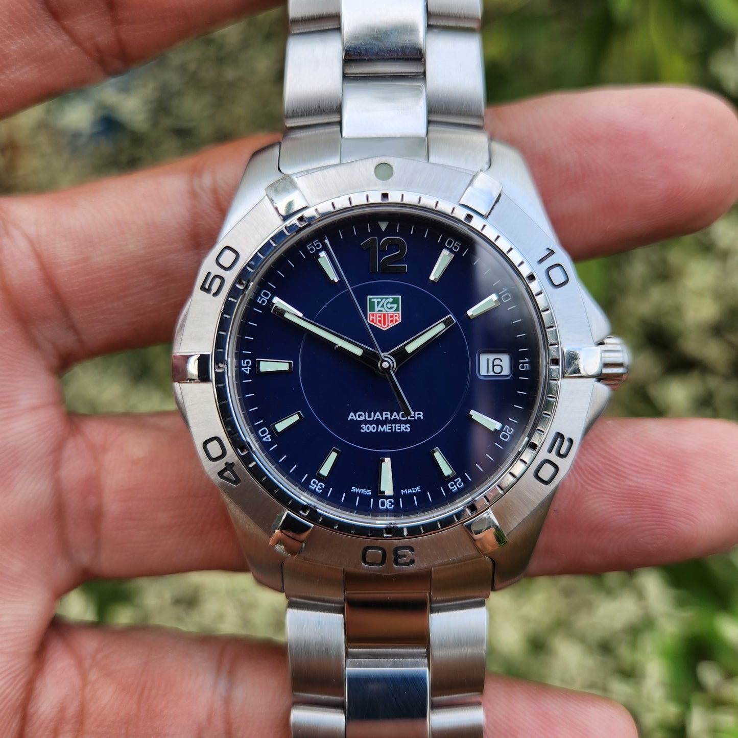 Tag Heuer Aquaracer 300M Blue Dial 39mm