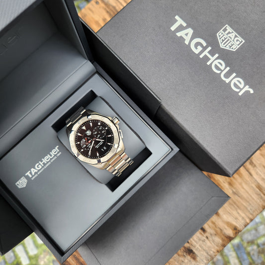 Tag Heuer Aquaracer Alarm Black Dial 41mm