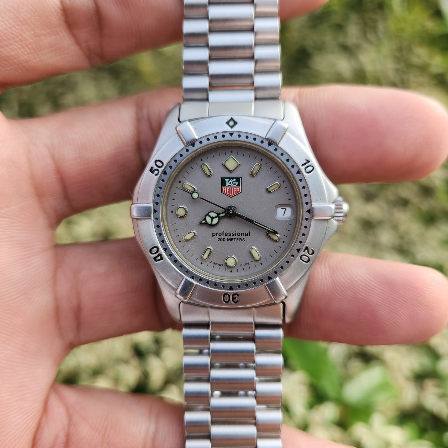 Tag Heuer Professional Midsize Grey Dial 35mm