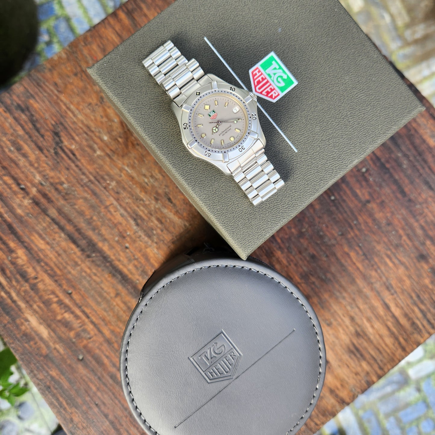 Tag Heuer Professional Midsize Grey Dial 35mm