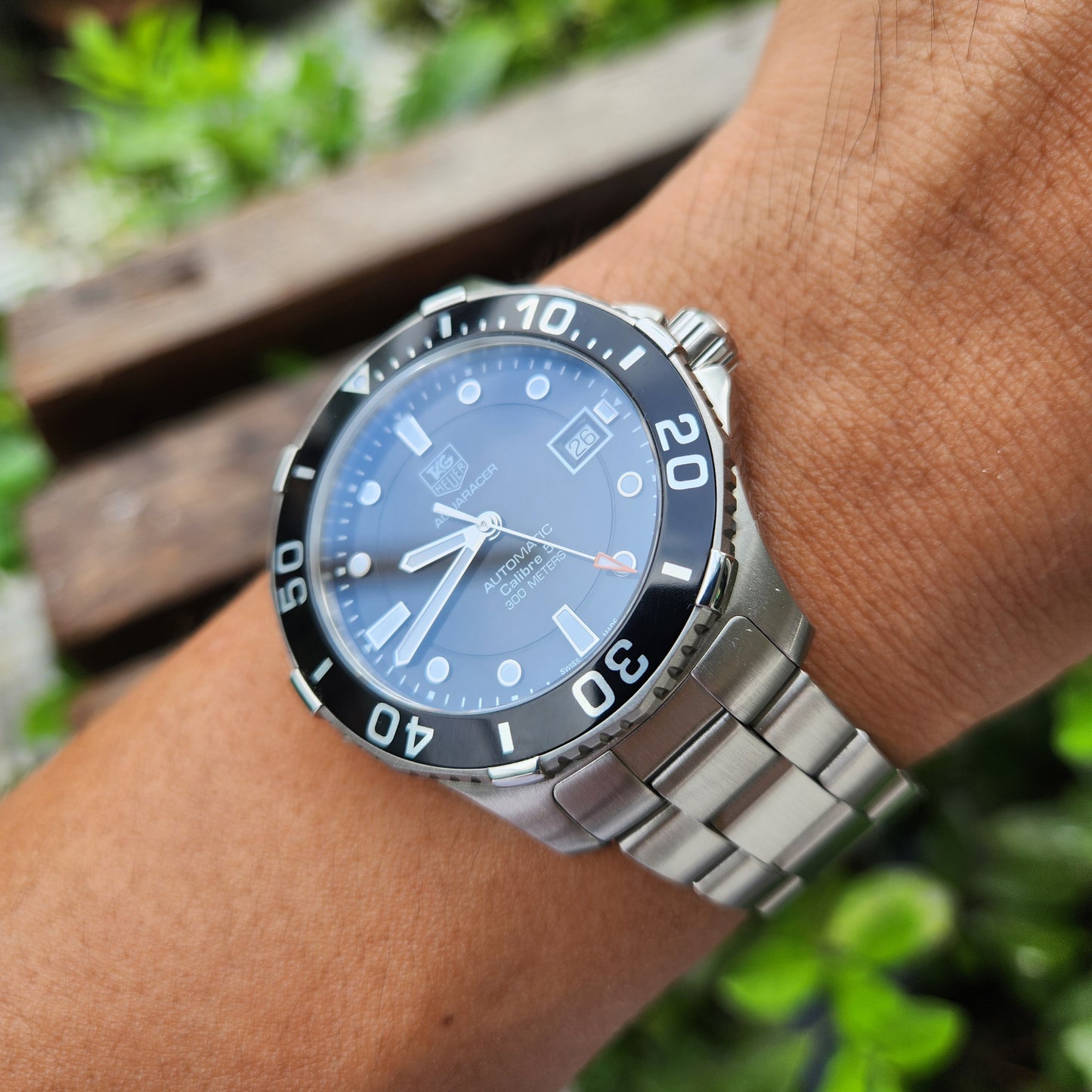Tag Heuer Aquaracer Calibre 5 Black Dial 41mm