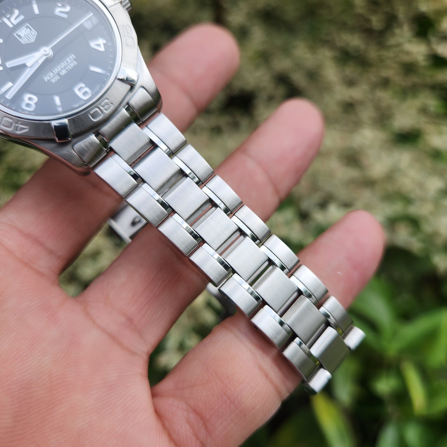 Tag Heuer Ladies Aquaracer Black Dial 33mm - Complete Set