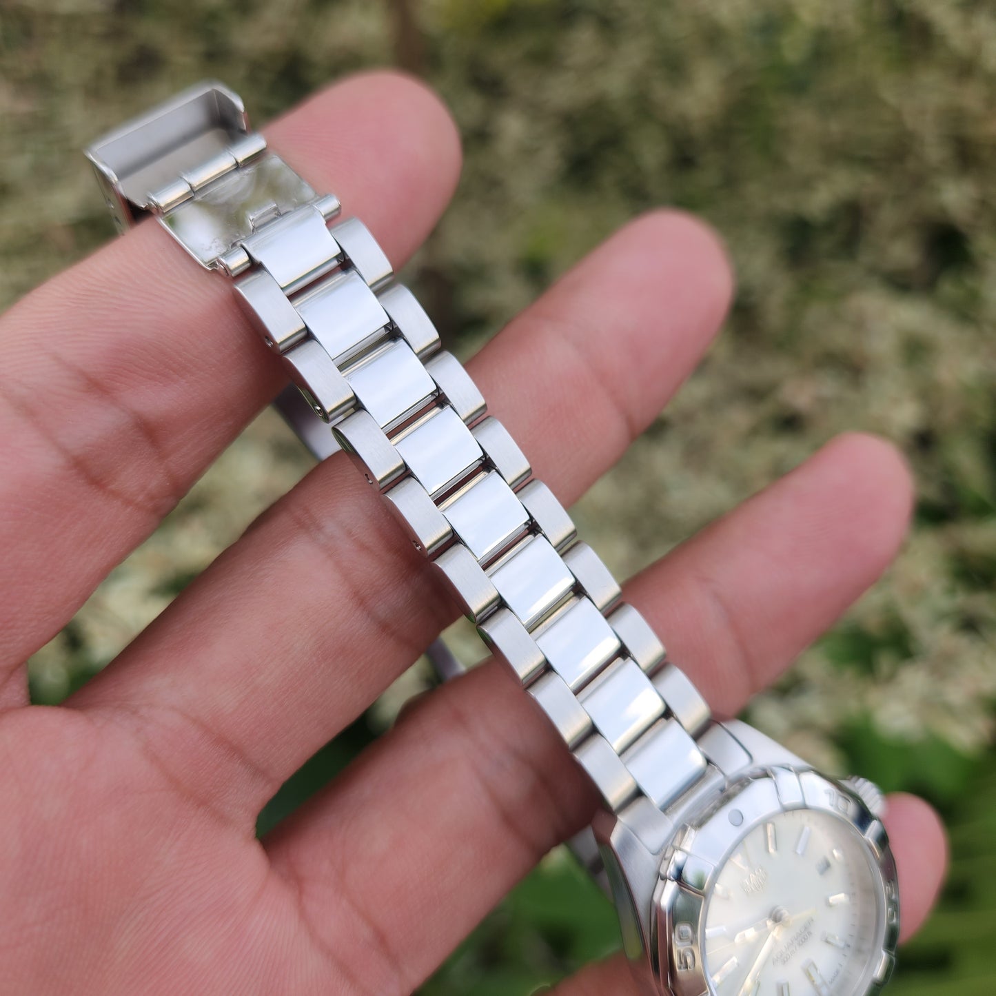 Tag Heuer Ladies Aquaracer Mother of Pearl White Dial 27mm - Complete Set