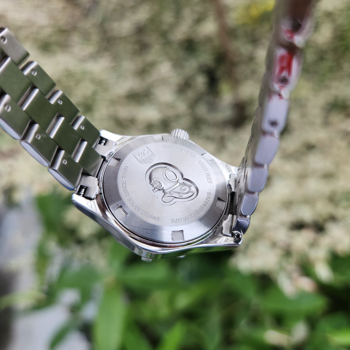 Tag Heuer Ladies Aquaracer Silver Dial 27mm