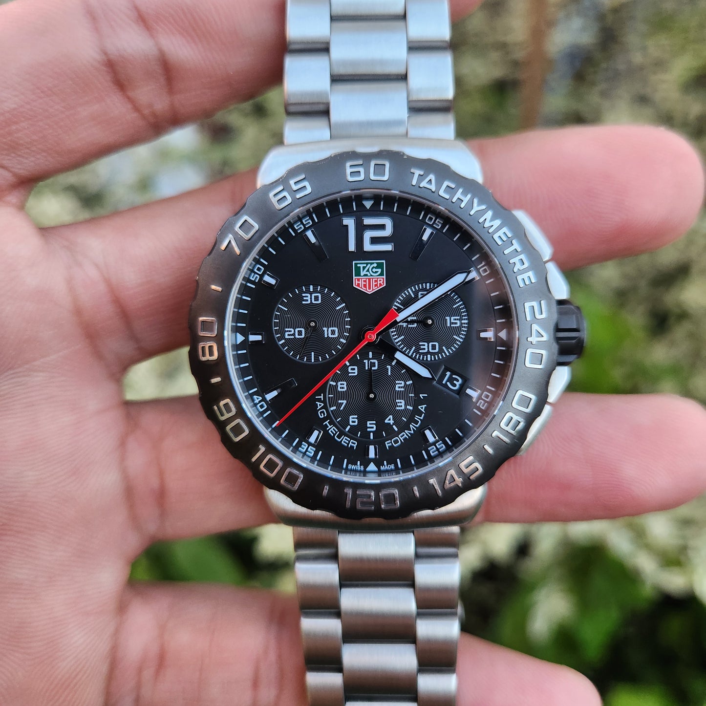 Tag Heuer F1 Chronograph Black Dial 42mm - Complete Set