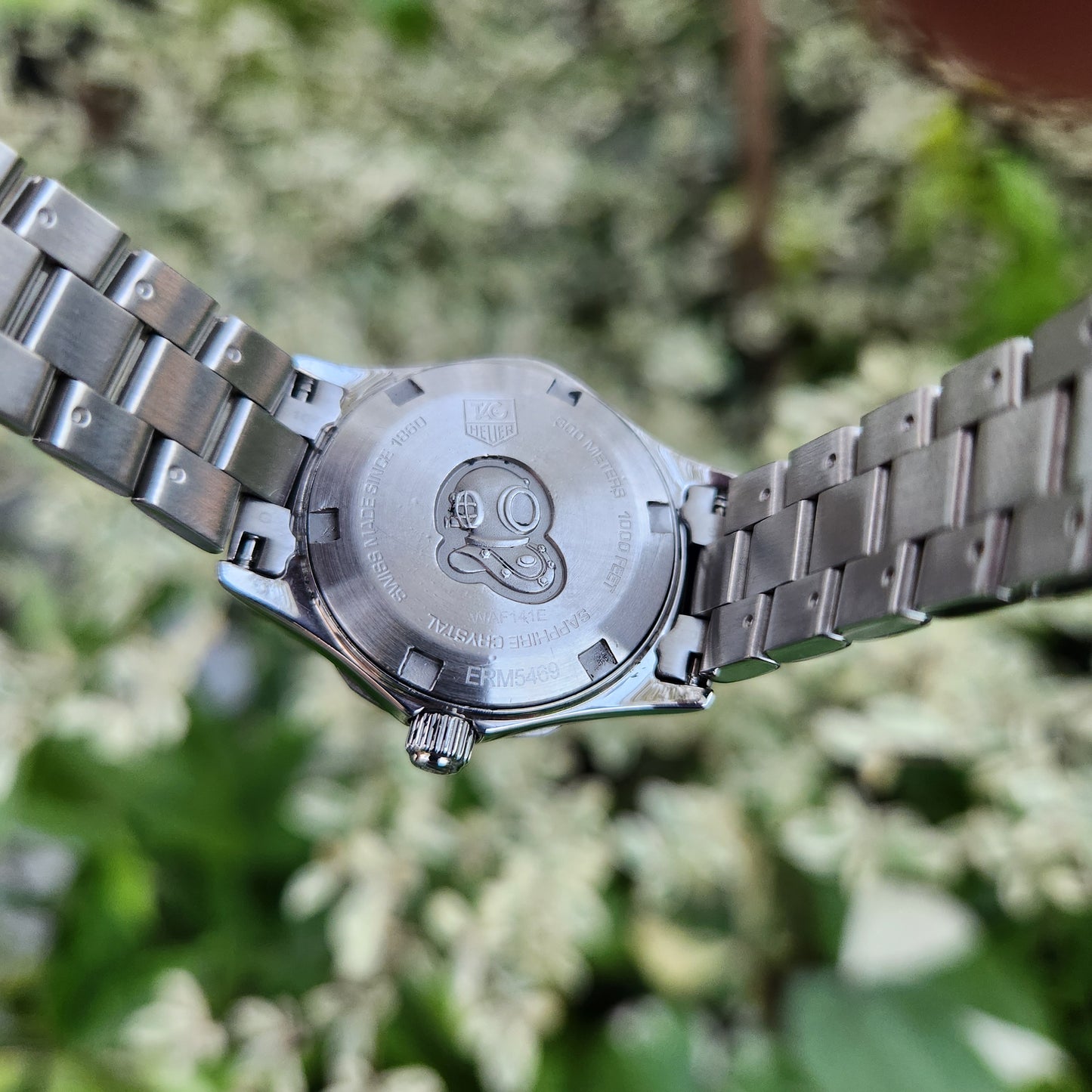 Tag Heuer Ladies Aquaracer Grey Sunburst Dial 27mm