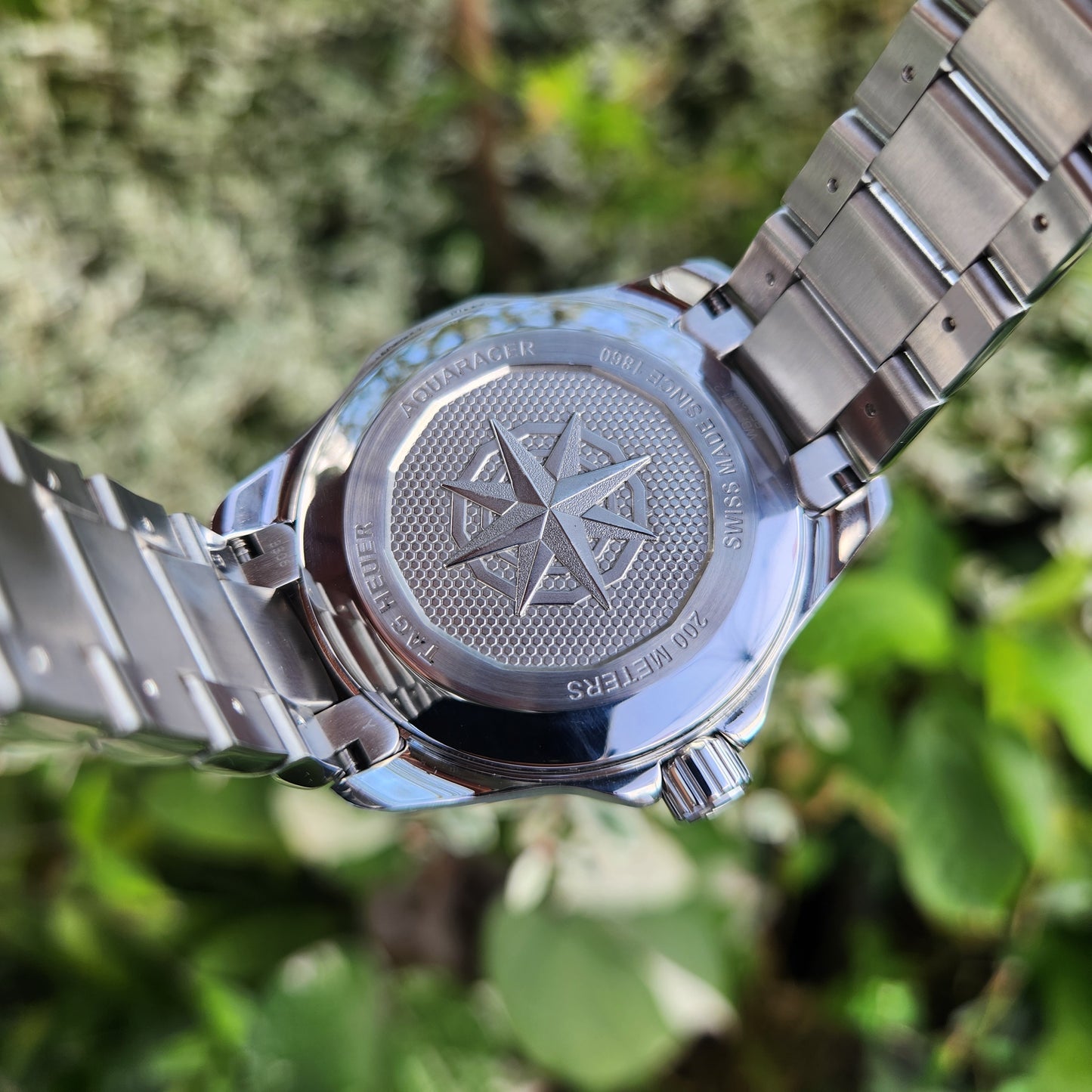 Tag Heuer Aquaracer Professional 200 Silver Sunray Brushed Dial 40mm - Complete Set