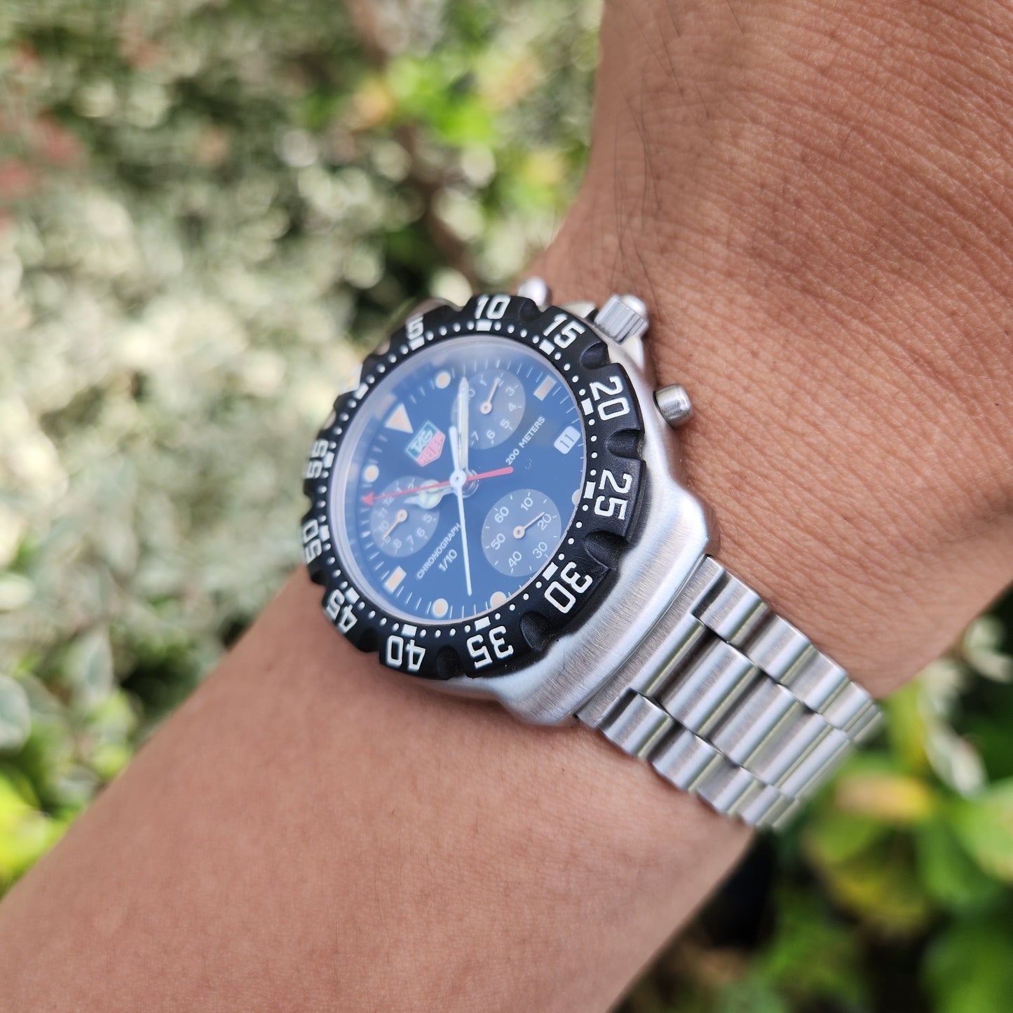 Tag Heuer F1 Chronograph Black Dial 38mm