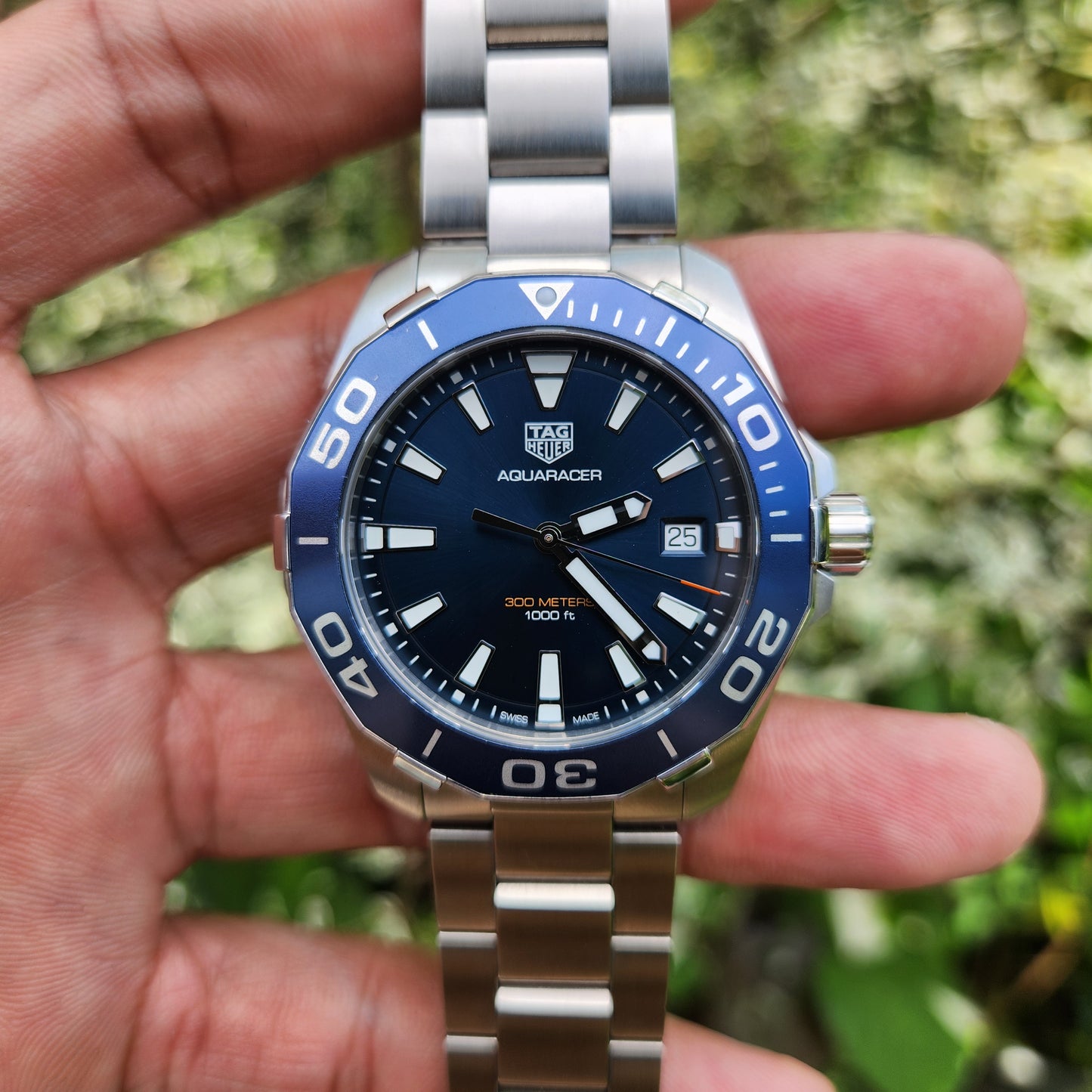 Tag Heuer Aquaracer 300M Blue Dial 41mm