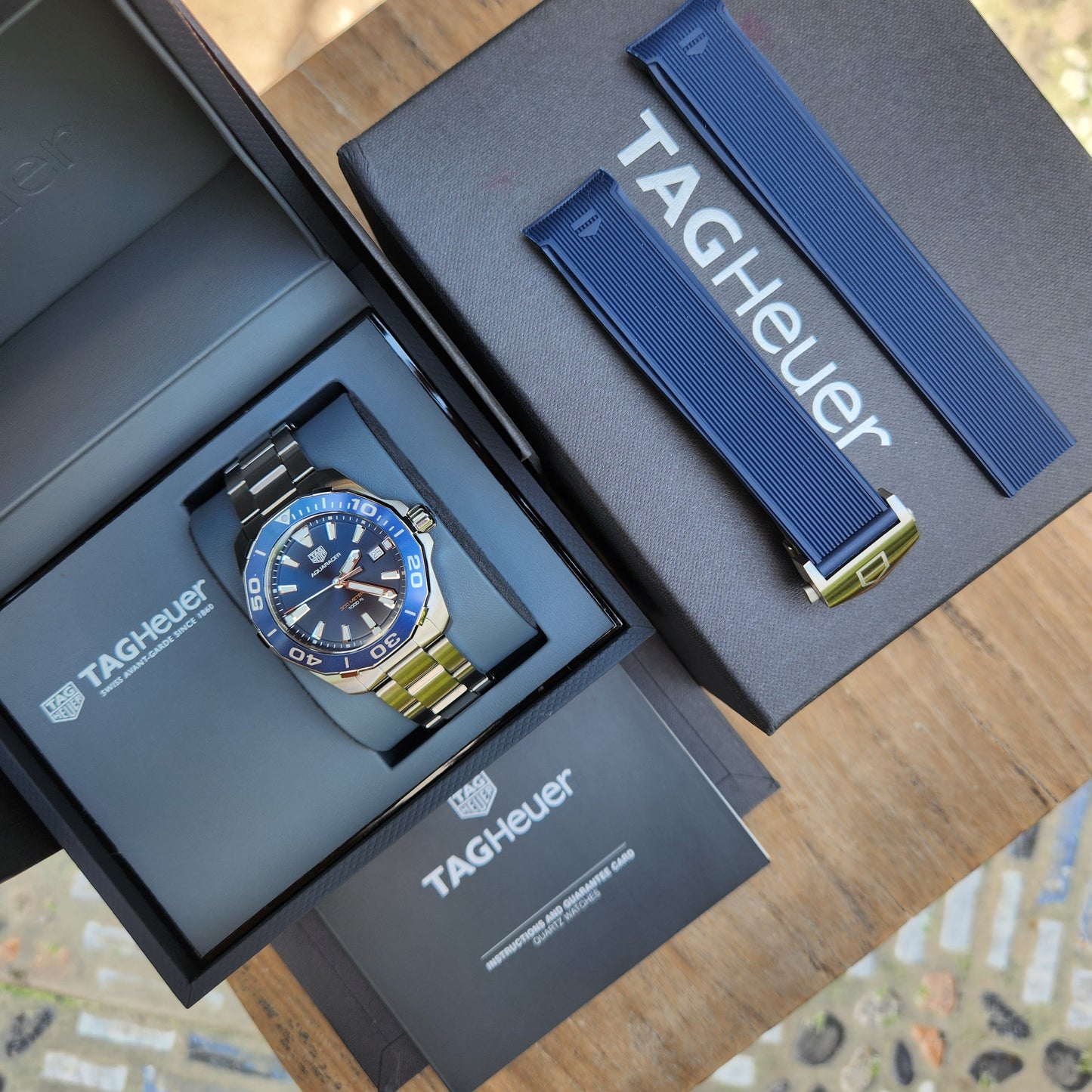 Tag Heuer Aquaracer 300M Blue Dial 41mm