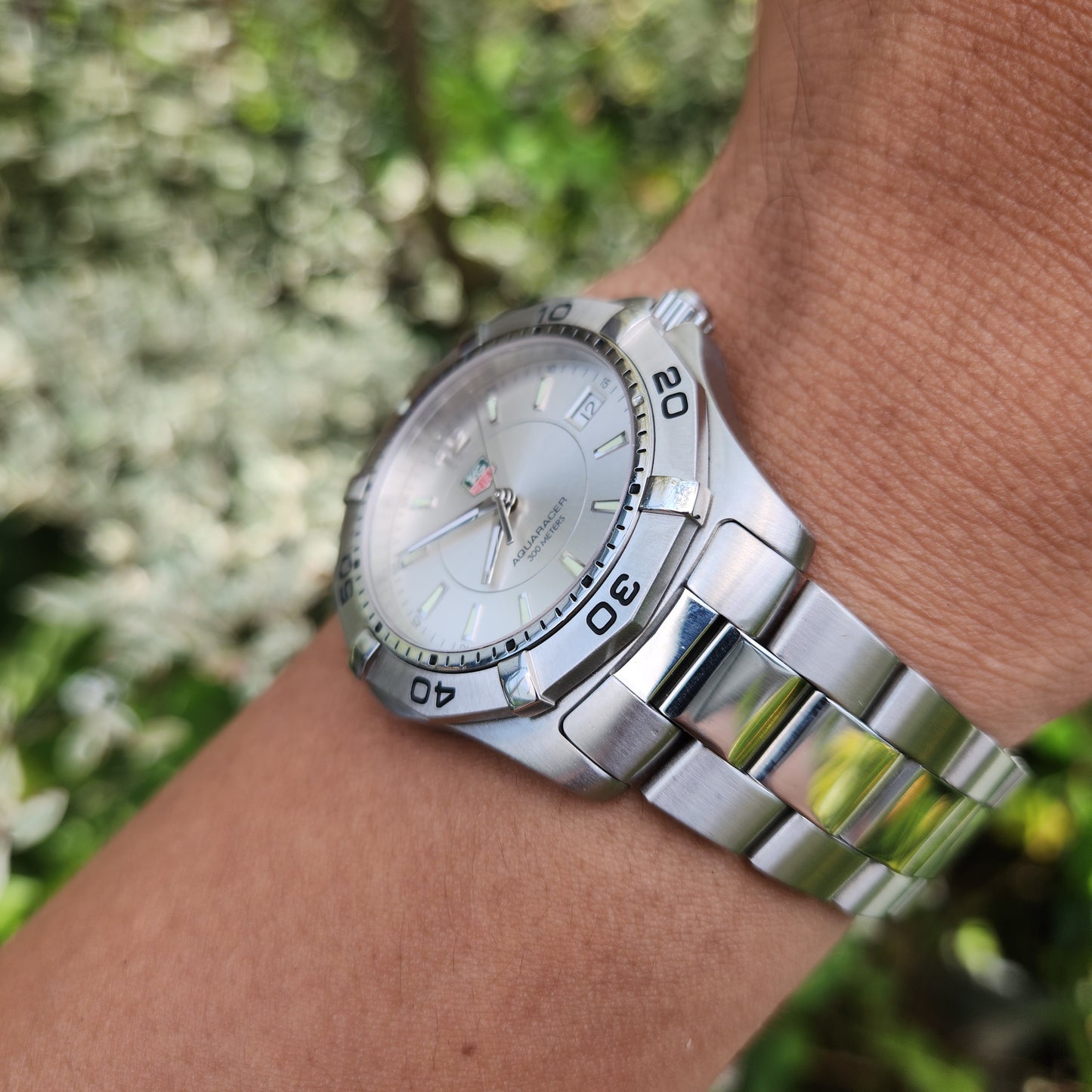 Tag Heuer Aquaracer 300M Silver Dial 39mm