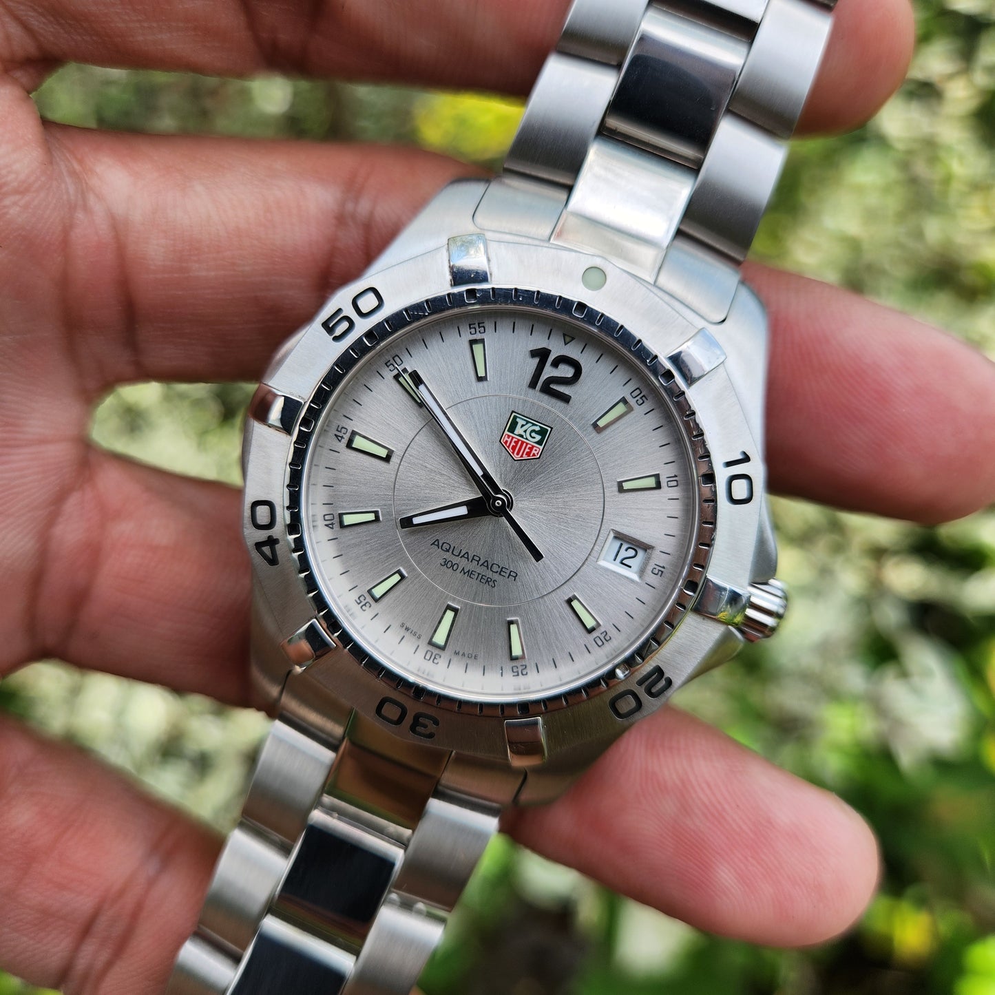 Tag Heuer Aquaracer 300M Silver Dial 39mm