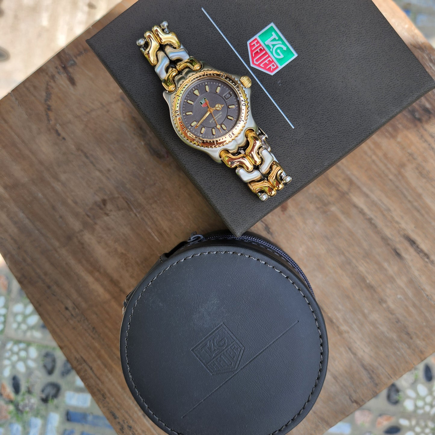 Tag Heuer Link S/EL Professional Midsize 35mm - Grey Dial