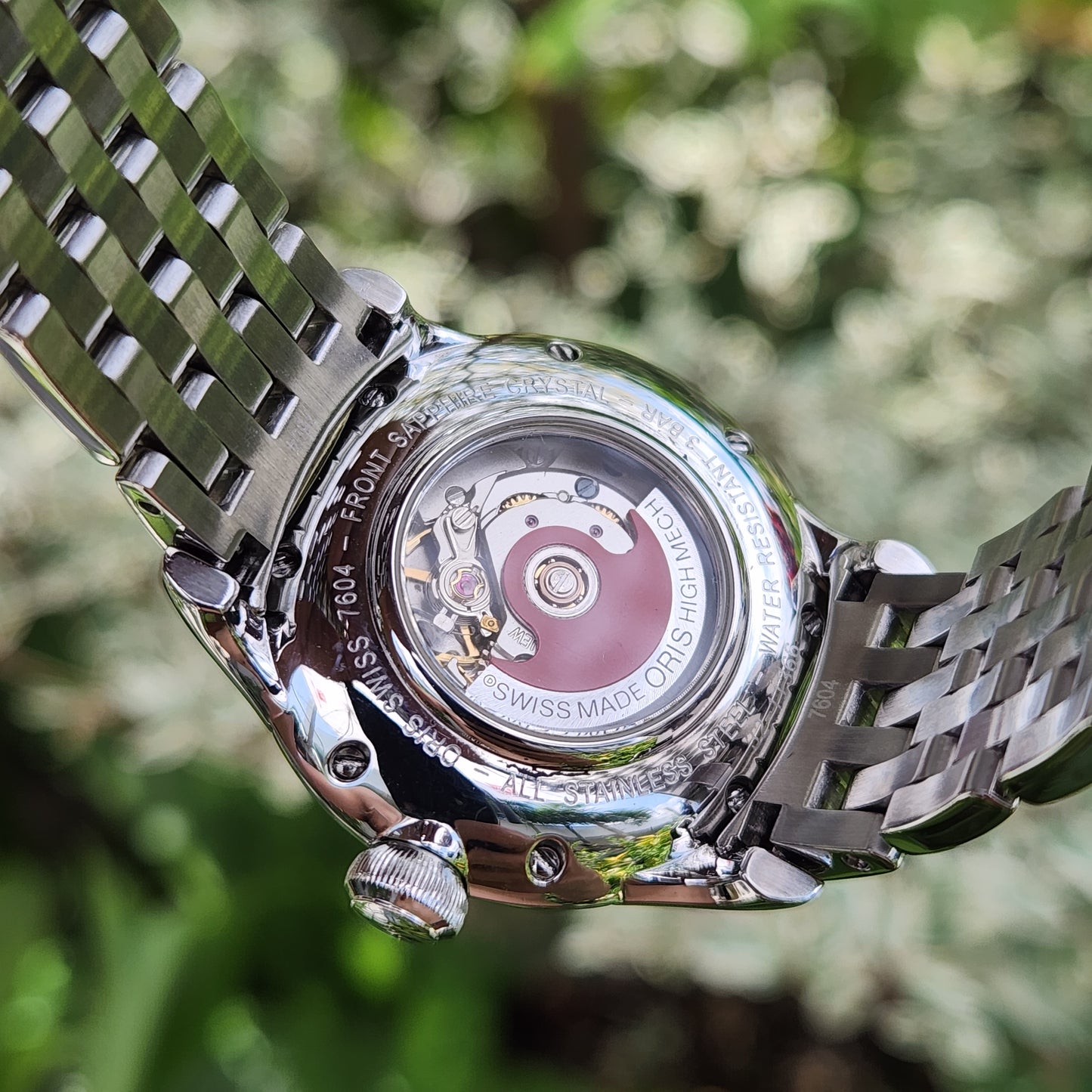 Oris Ladies Artelier Date Diamonds Black Dial 31mm Automatic
