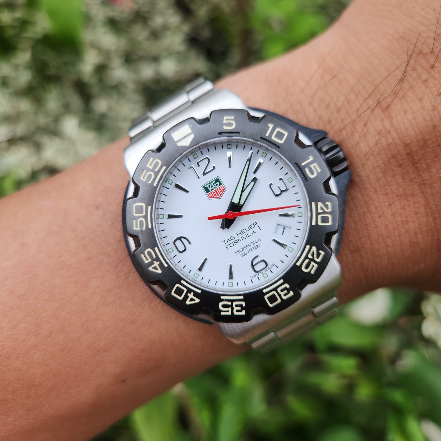 Tag Heuer F1 White Dial 40mm