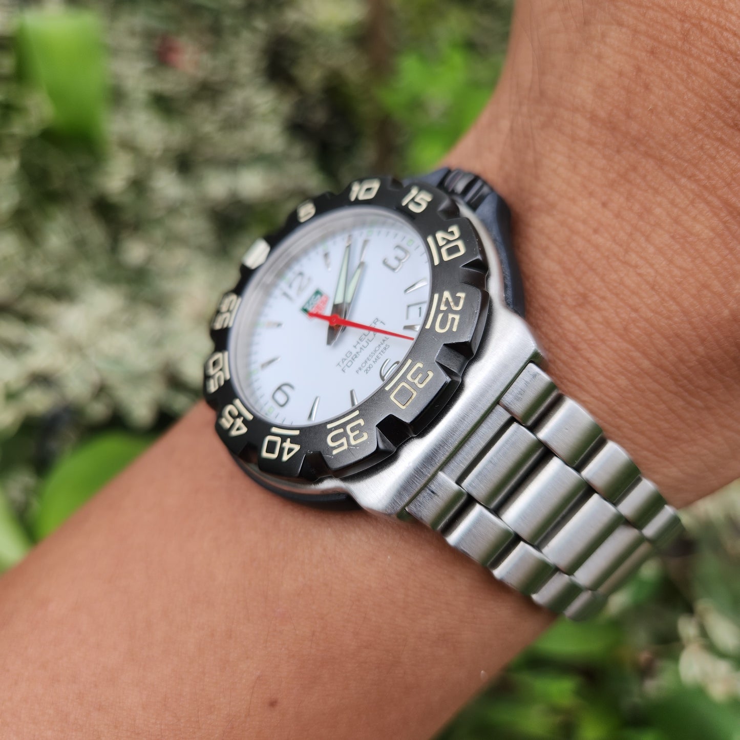 Tag Heuer F1 White Dial 40mm