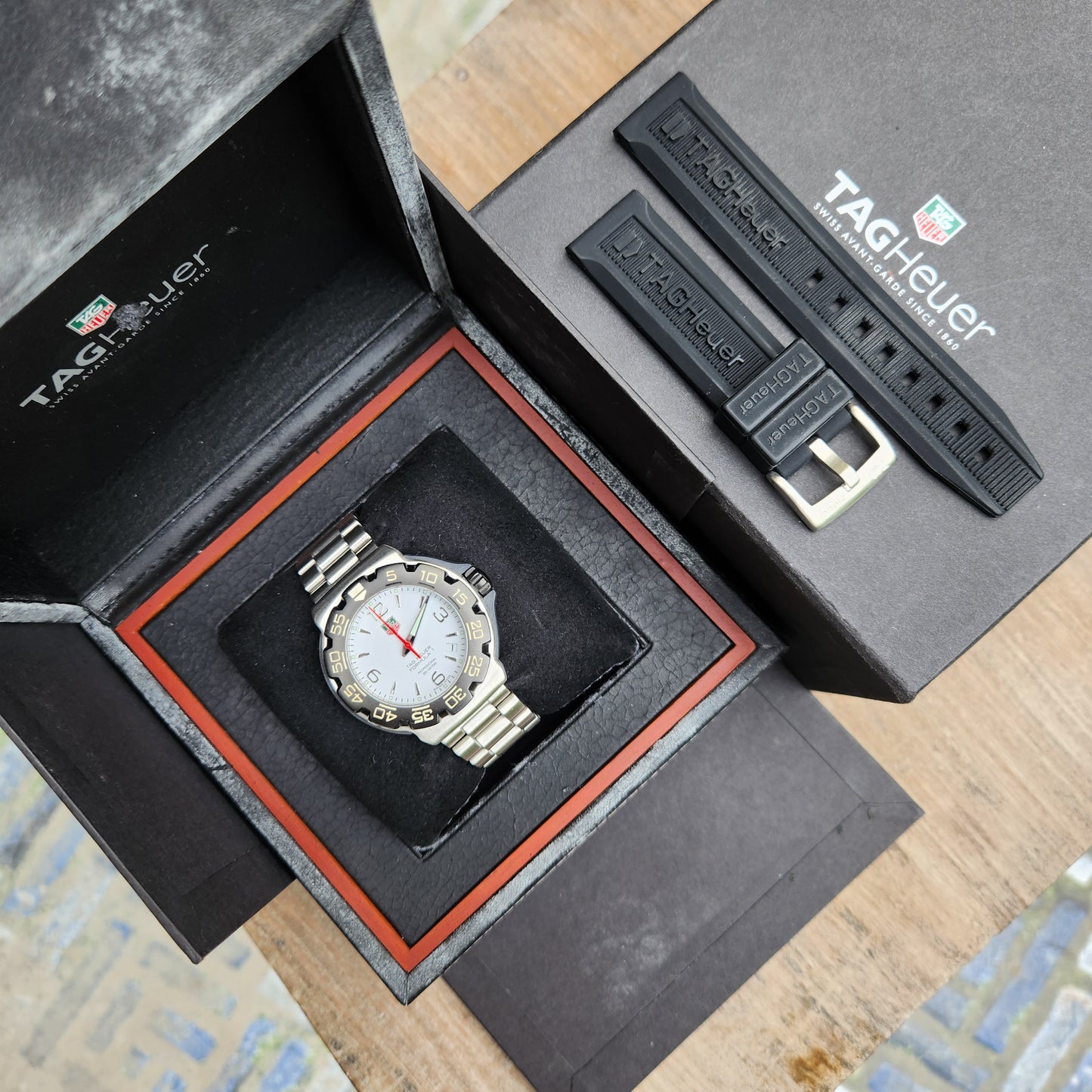 Tag Heuer F1 White Dial 40mm
