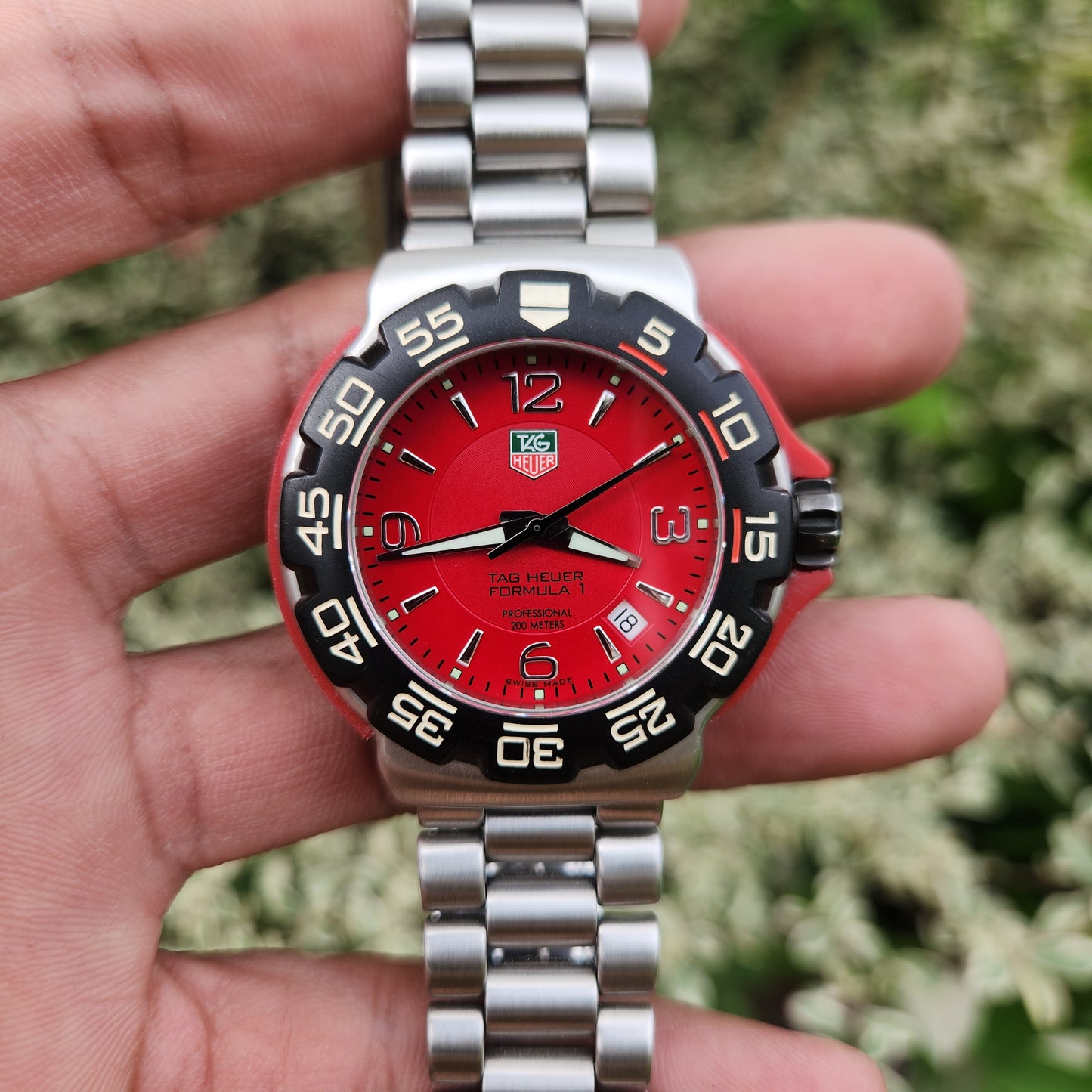 Tag Heuer F1 Red Dial 40mm