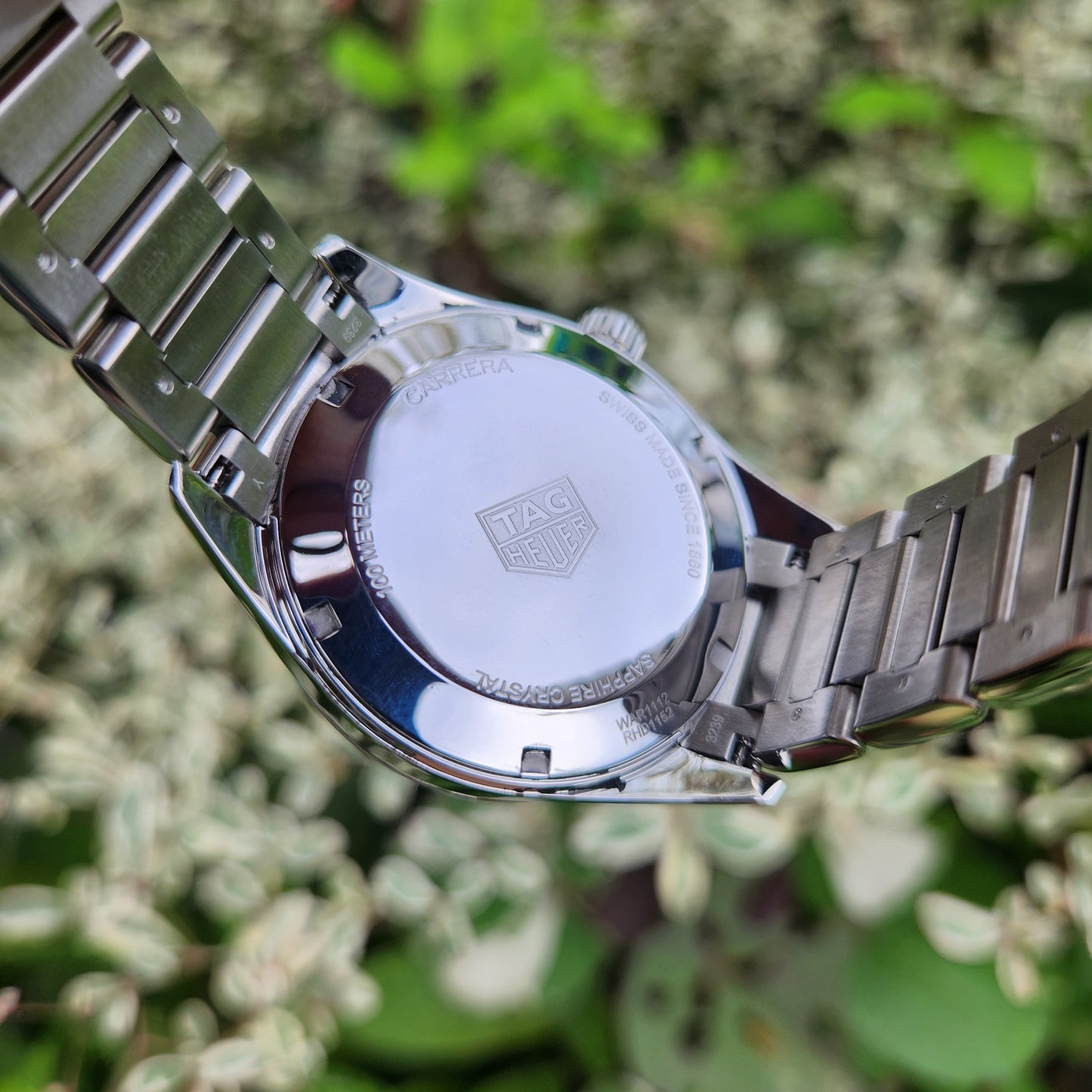 Tag Heuer Carrera Rose Gold Indeces in Blue Dial 39mm
