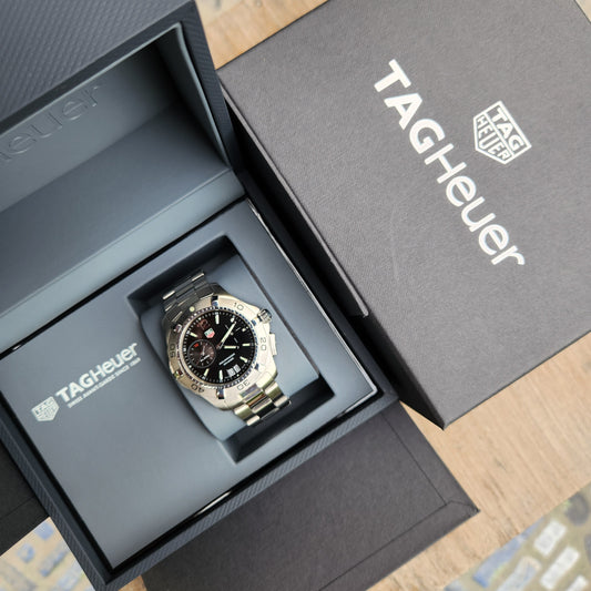 Tag Heuer Aquaracer Alarm Black Dial 39mm