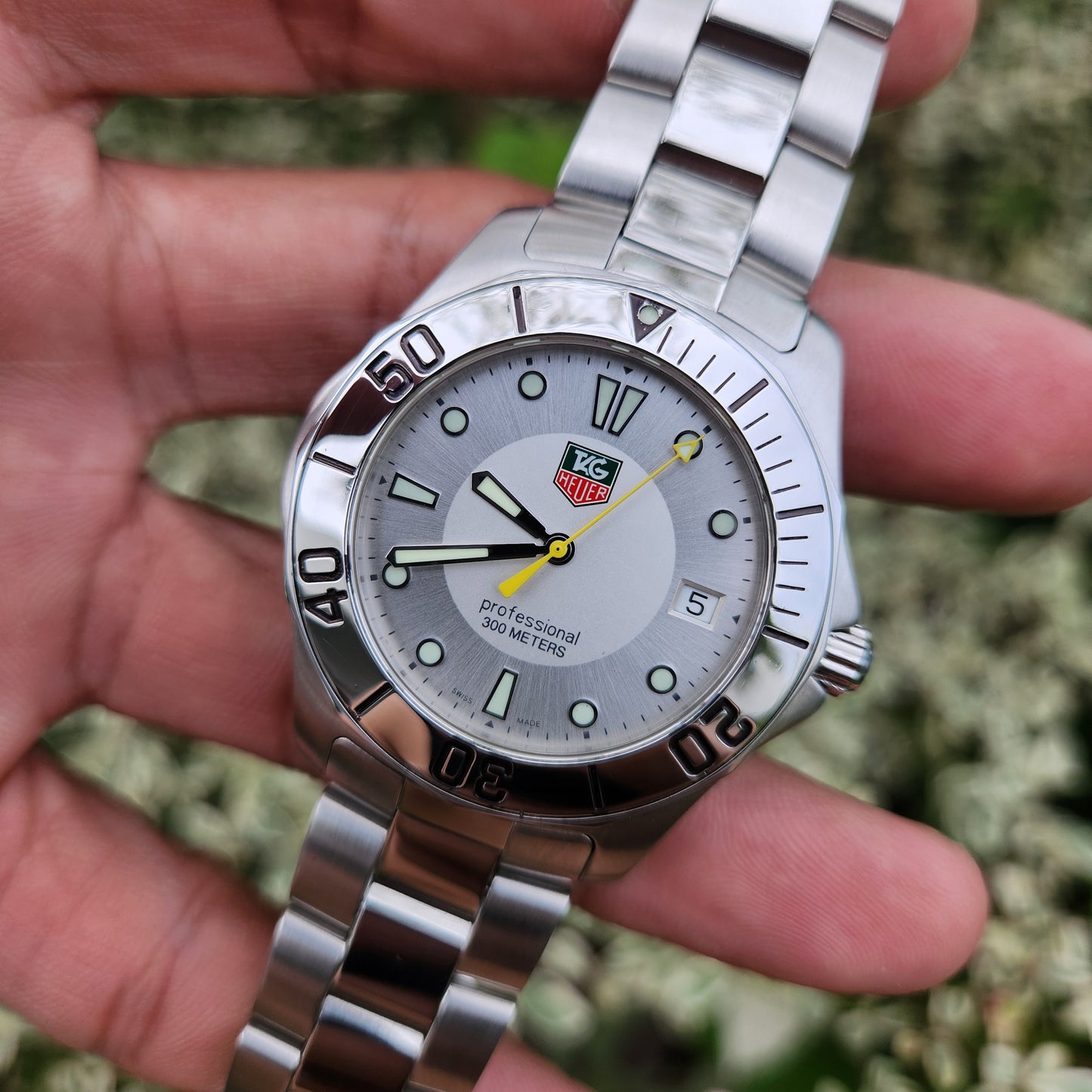 Tag Heuer Aquaracer Silver Dial 39mm