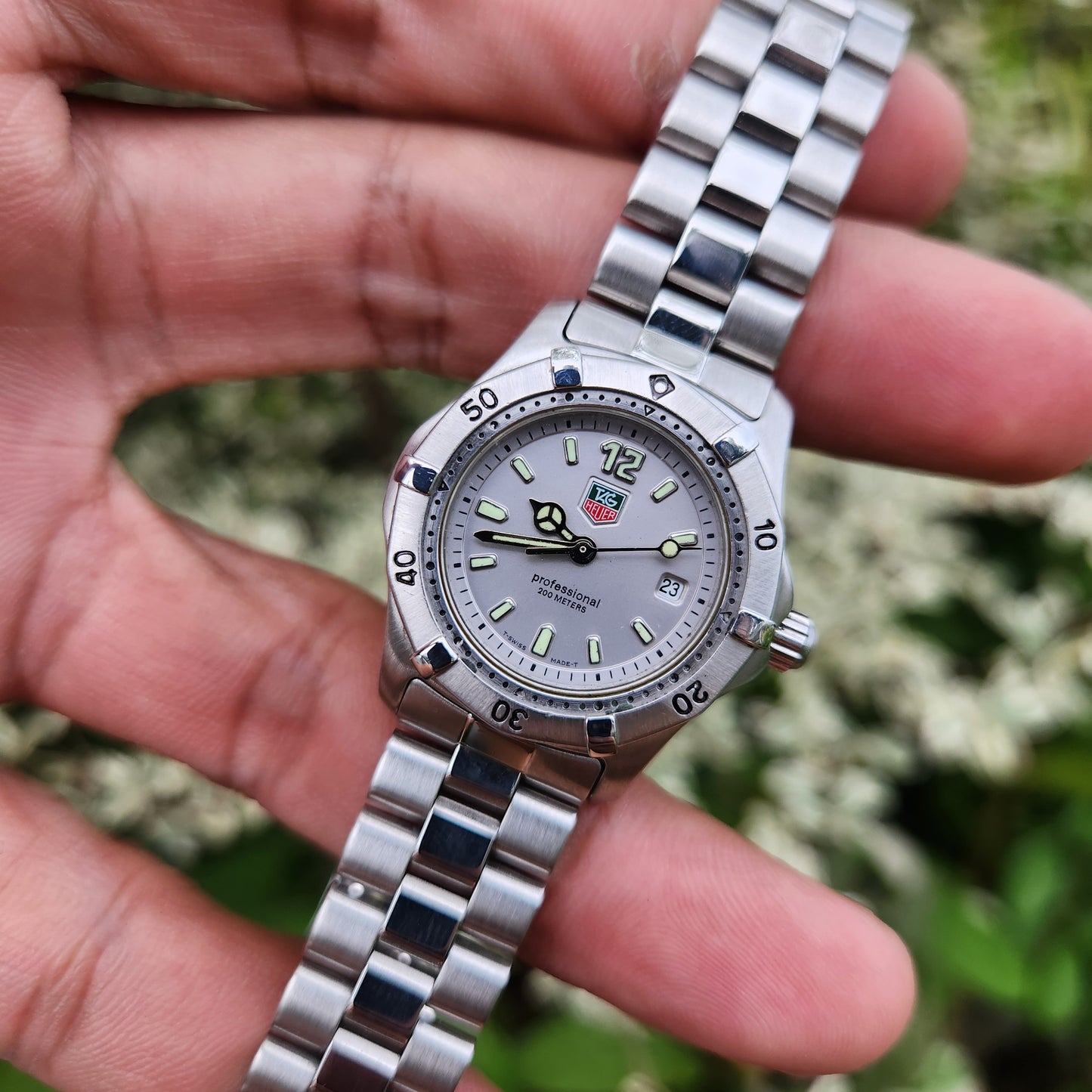 Tag Heuer Ladies Professional Silver Dial 30mm
