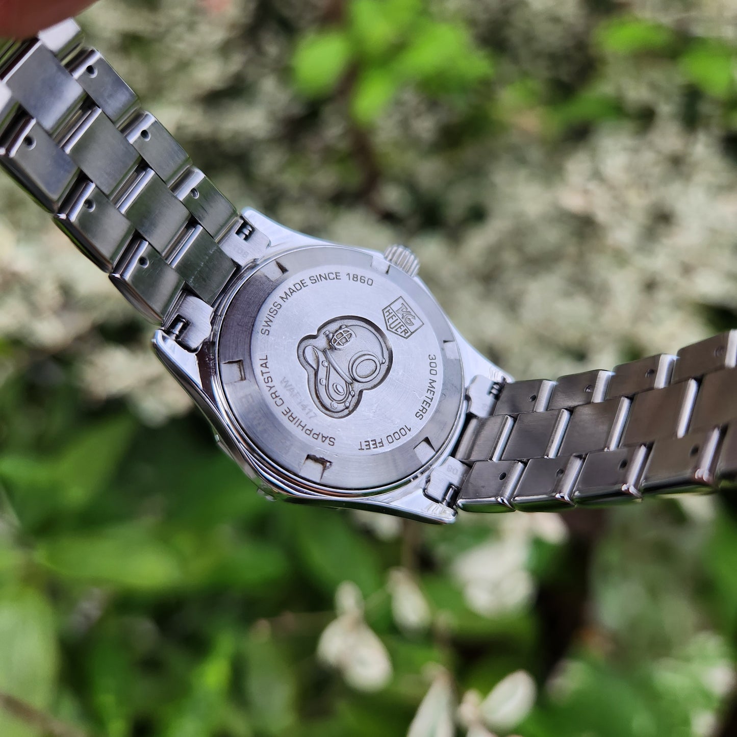 Tag Heuer Ladies Aquaracer Blue Mother of Pearl Dial 27mm