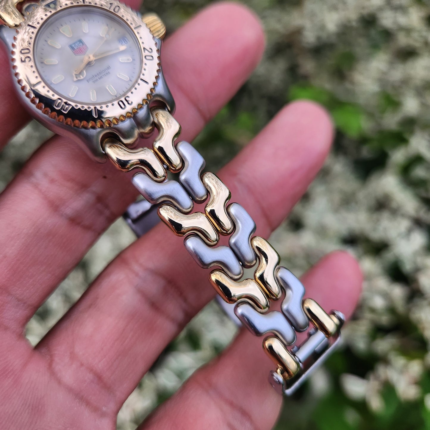 Tag Heuer Ladies Two-Tone S/EL Professional - Cream Dial