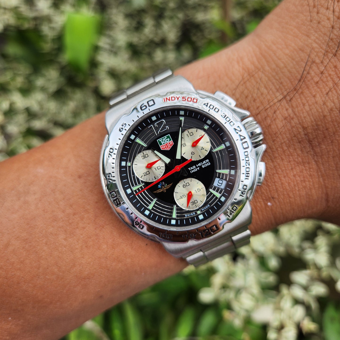 Tag Heuer F1 Chronograph Indy 500 Black Dial 40mm