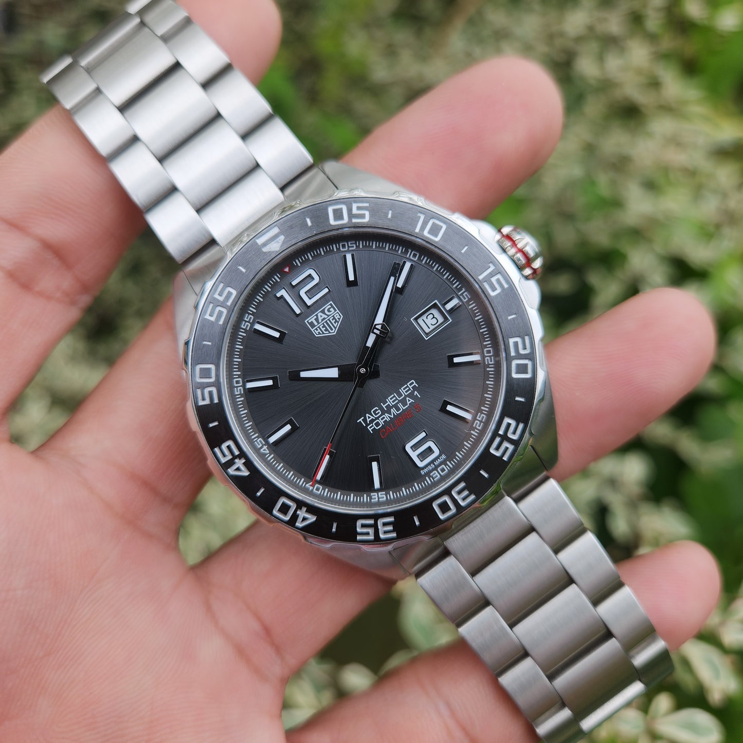 Tag Heuer F1 Calibre 5 Anthracite Grey Dial 43mm