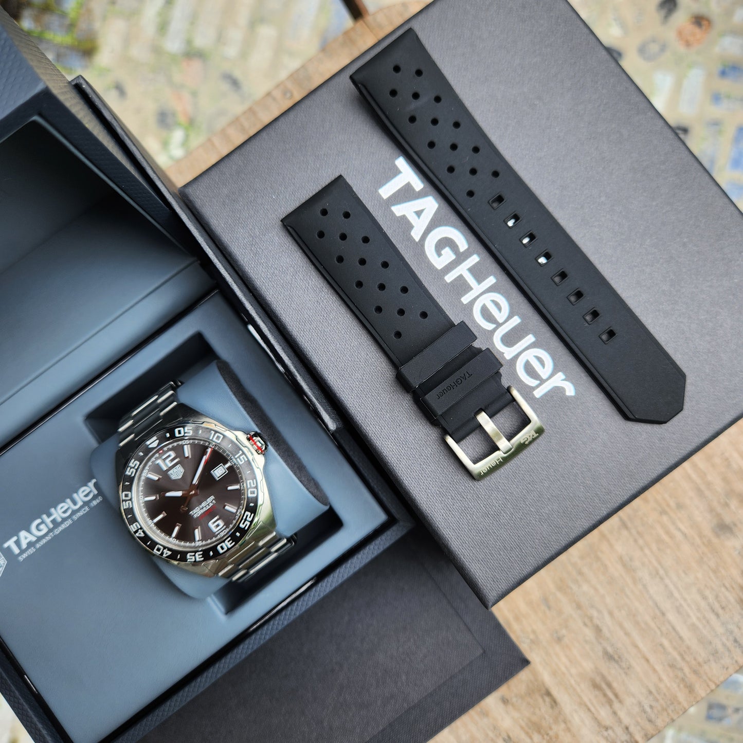 Tag Heuer F1 Calibre 5 Anthracite Grey Dial 43mm