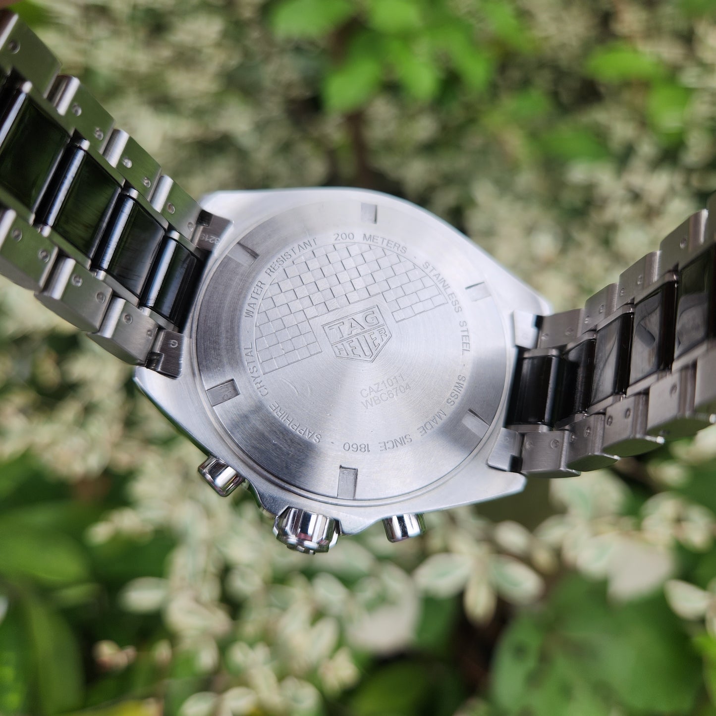 Tag Heuer F1 Chronograph Ceramic Bezel Anthracite Grey Dial 43mm