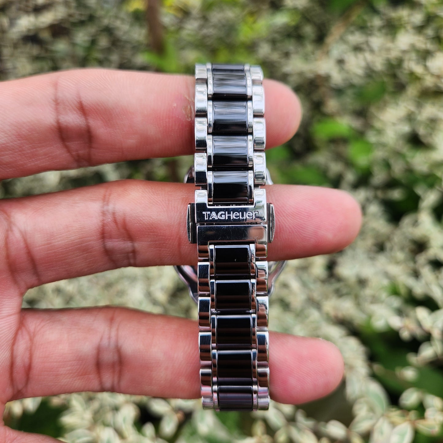 Tag Heuer Ladies Formula 1 Midsize Ceramic Bezel and Bracelet 37mm - Black Dial