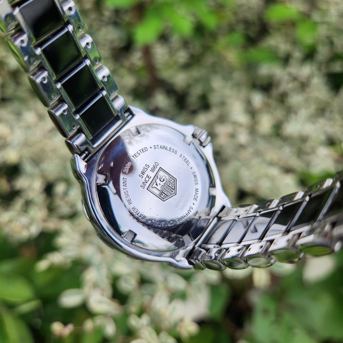 Tag Heuer Ladies Formula 1 Midsize Ceramic Bezel and Bracelet 37mm - Black Dial