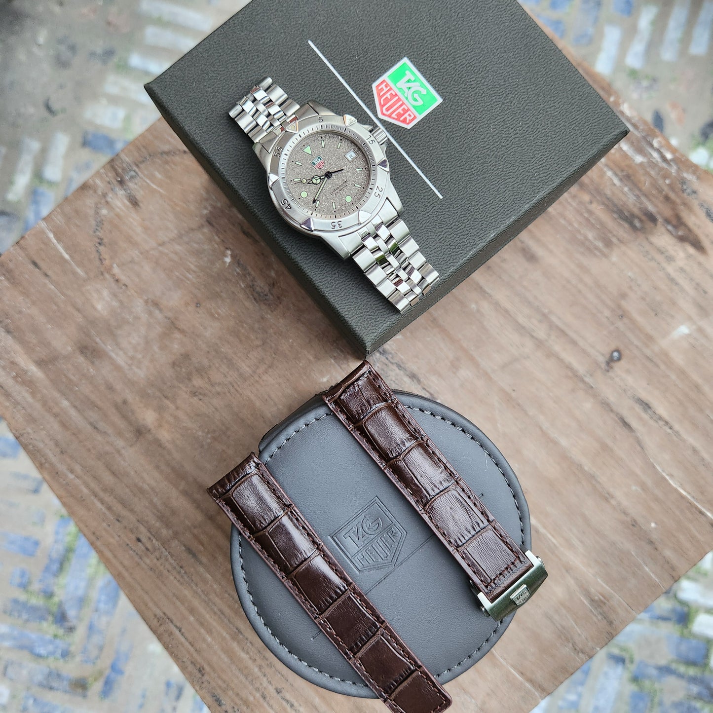 Tag Heuer Professional 1500 Midsize Granite Dial 36mm