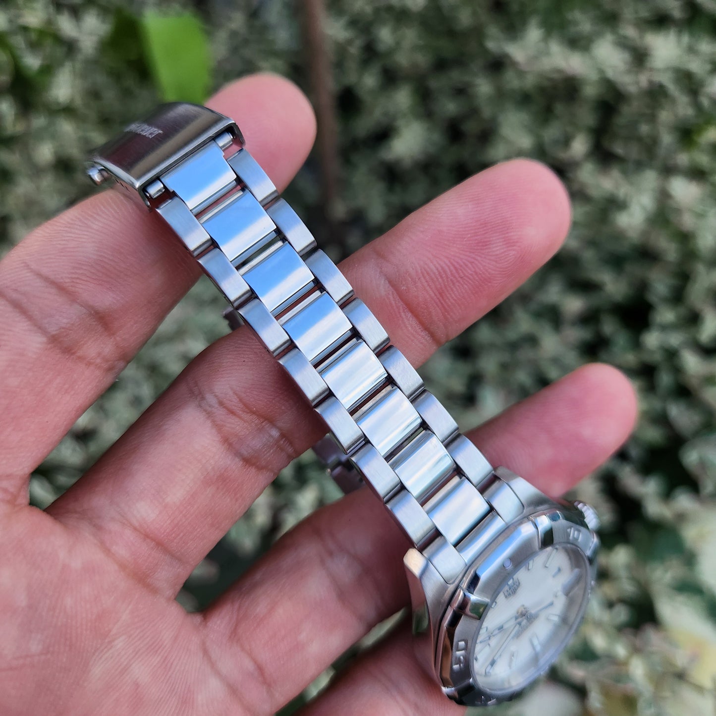 Tag Heuer Ladies Aquaracer Automatic Calibre 9 White Mother of Pearl Dial 32mm
