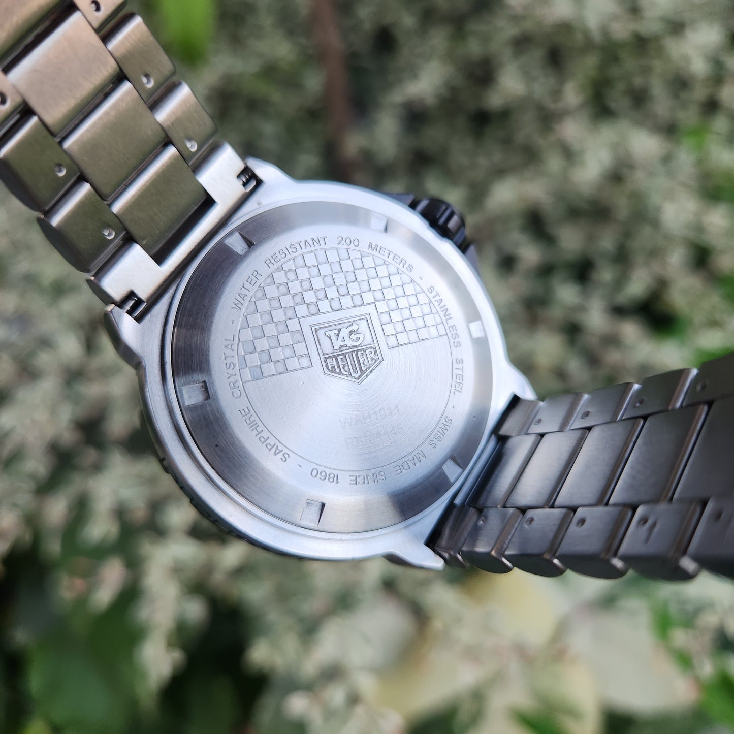 Tag Heuer F1 Grande Date Panda Full Lume White Dial 44mm - Complete Set