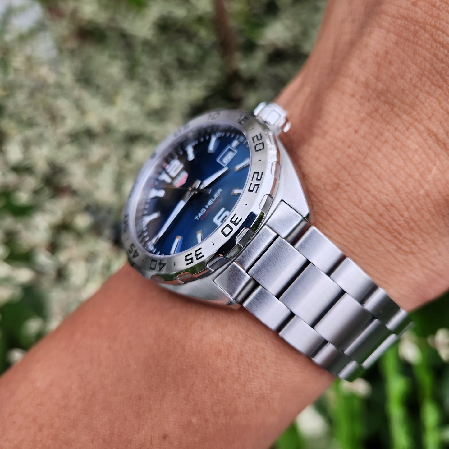 Tag Heuer F1 Sunburst Blue Dial 41mm