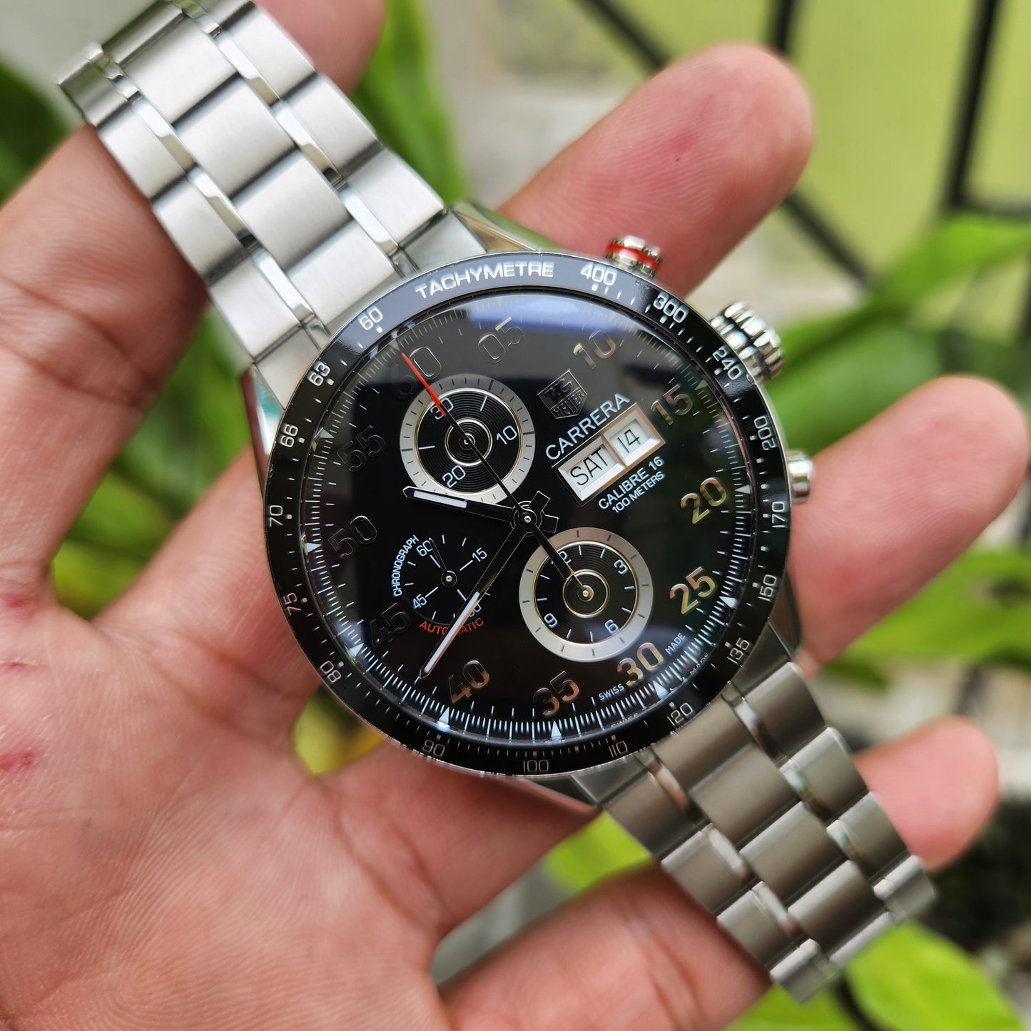 Tag Heuer Carrera Chronograph Calibre16 Day-Date 43mm - Complete Set