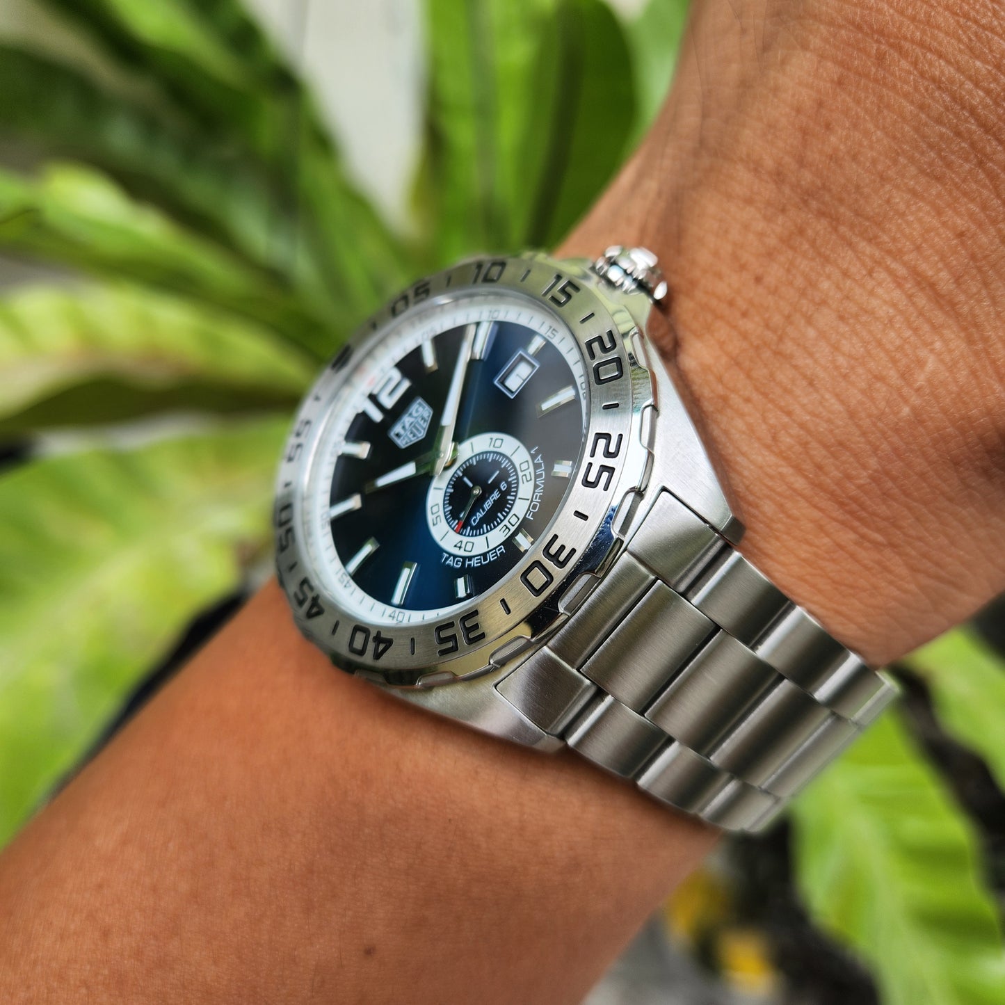 Tag Heuer F1 Calibre 6 Sunray Blue Dial 43mm