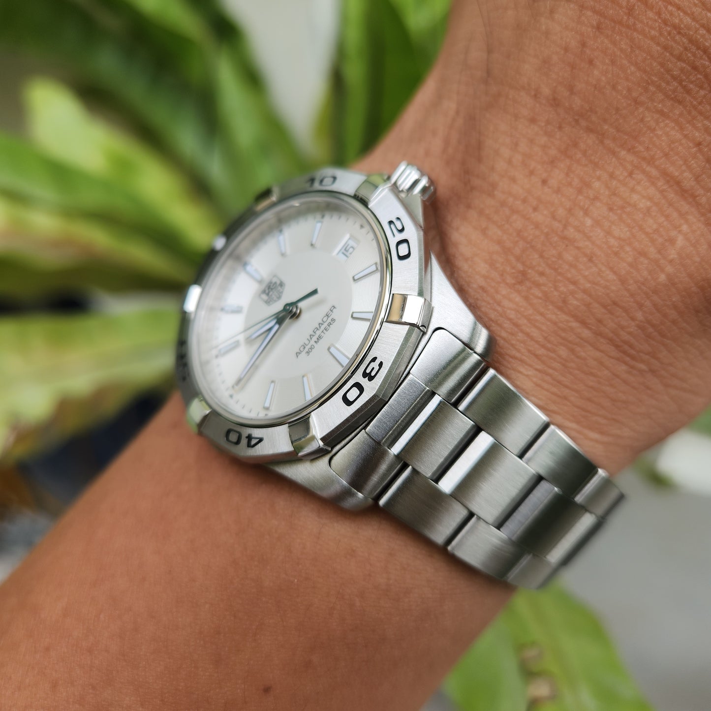 Tag Heuer Aquaracer Silver Dial 39mm