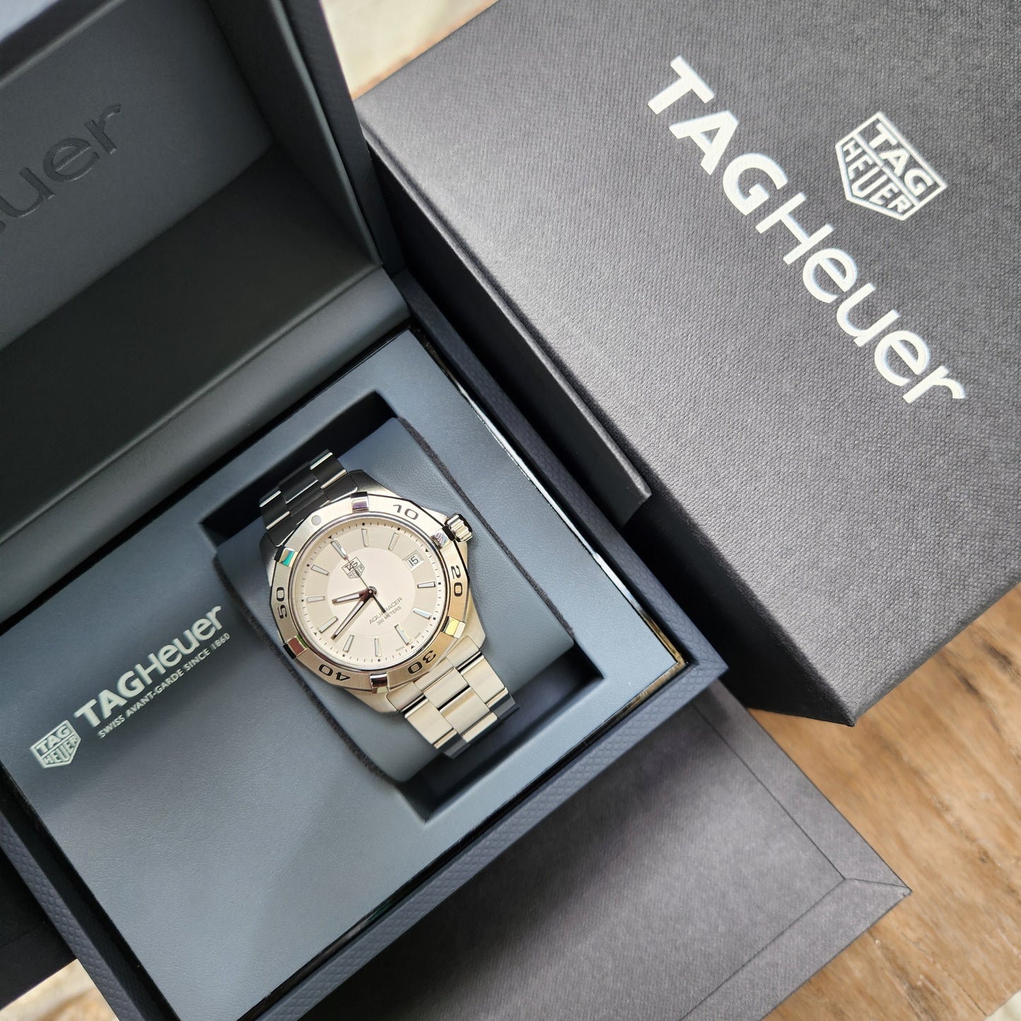 Tag Heuer Aquaracer Silver Dial 39mm