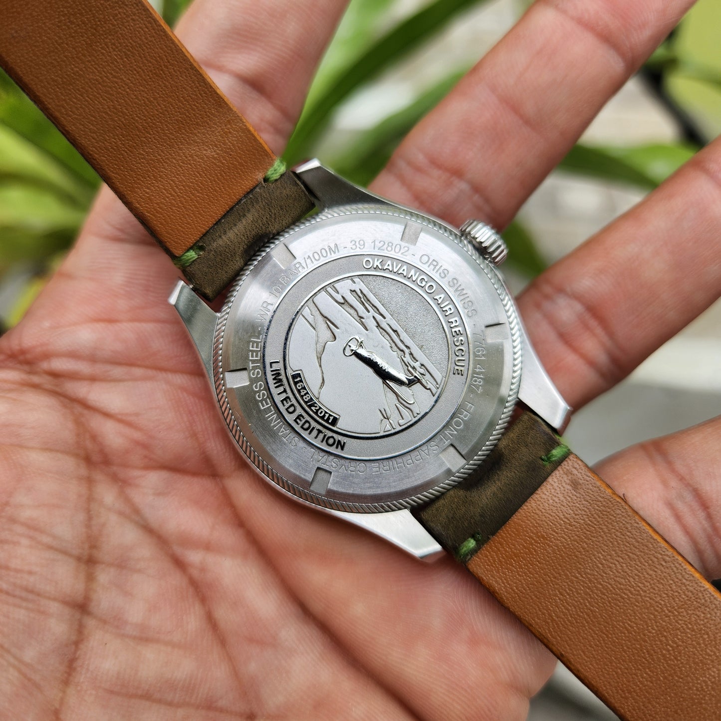 Oris Big Crown ProPilot Okavango Air Rescue Limited Edition in Green Fume Dial 41mm - Complete Set (Brand New)