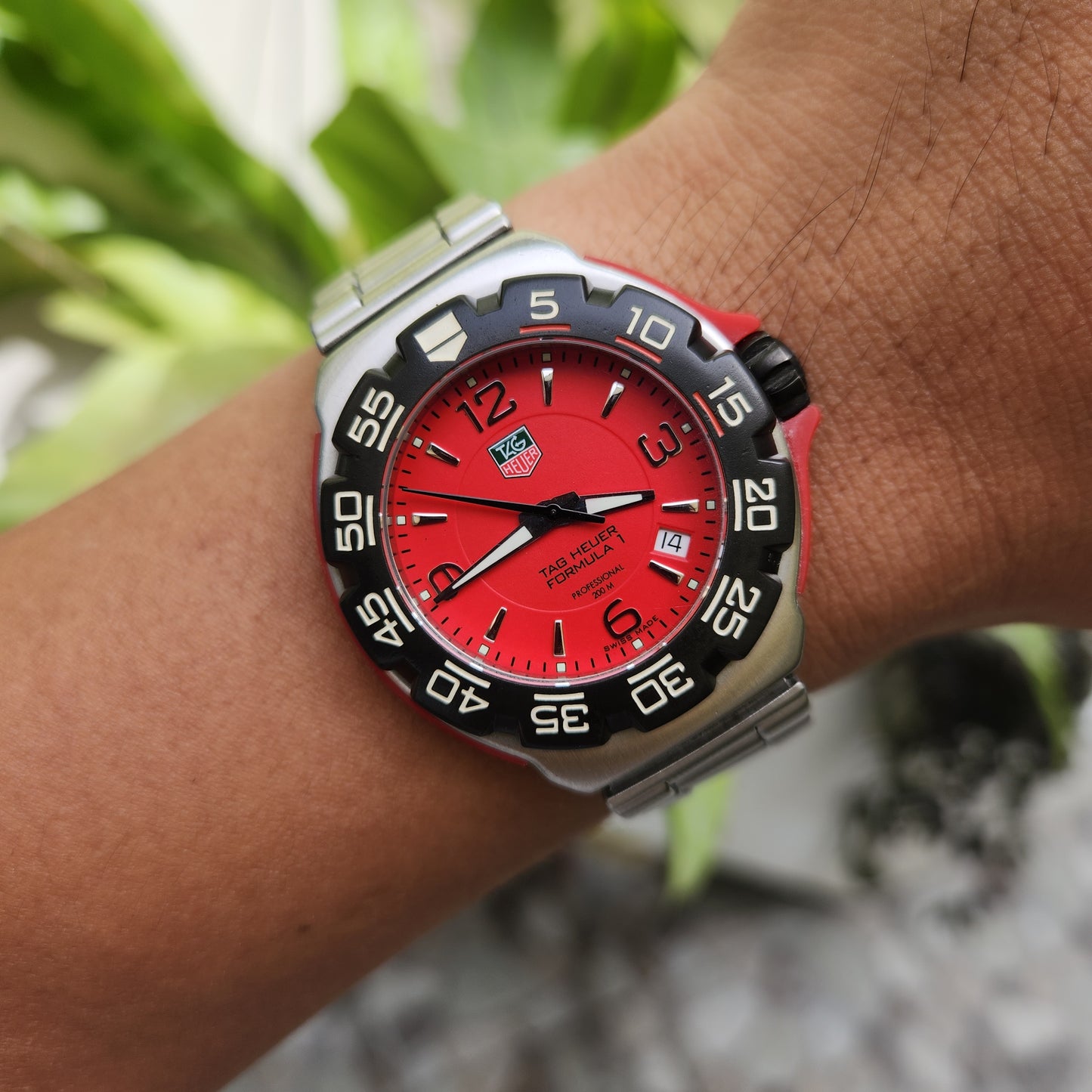 Tag Heuer F1 Red Dial 40mm