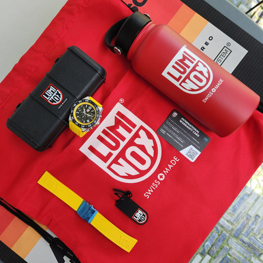 Luminox Pacific Diver Carbonox Chronograph 44mm Yellow Accent Dial - Complete Set (Brand New)